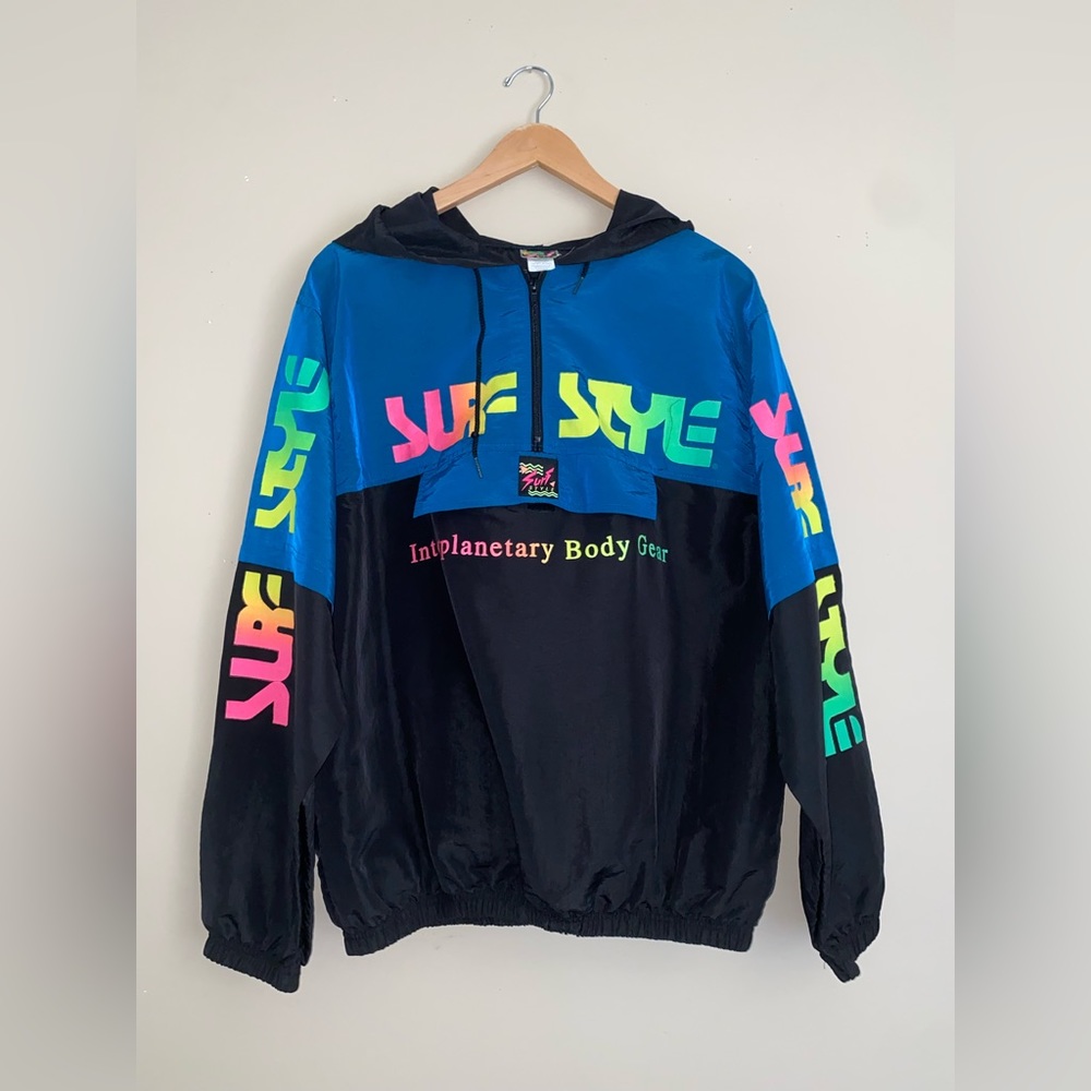 Surf style jacket windbreaker